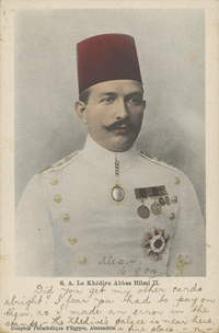 S. A. Khedive Abbas Hilmi II