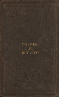 PalestinePalestine and holy sites