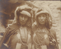 Portrait of two Chaouia women from the Aures Mountains