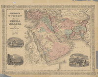 Johnson's Turkey in Asia, Persia,  Arabia &c