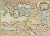 L'Empire des Turcs, en Europe, en Asie et en Afrique: avec les principales qu'y tiennent les Caravanes