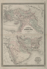 Persia, Arabia, Beloochistan and AfghanistanJohnson's Turkey in Asia : Persia Arabia