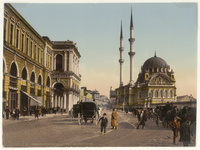 Constantinople. Place de TophaneConstantinople. Tophane Square