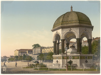 Constantinople. Fontaine GuillaumeConstantinople. The German Fountain
