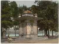 Constantinople. La Fontaine des Eaux Douces d'AsieConstantinople. The Fountain of the Sweet Waters of Asia