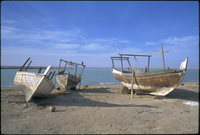 Bateaux de pêche, KhorAl  Khor, fishing boats
