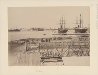 View of the port of Aden