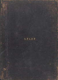 كتاب الاناجيل الاربعة المقدسةBible. Coptic. N.T. 1847