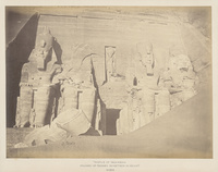 Temple of Ibsamboul, Colossi of Ramses (20 Metres in Height),  Nubia