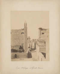 Luxor Obelisque et Pylons de RamsesLuxor, Obelisk and Pylons of Ramses