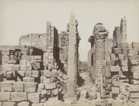 Karnak: vue du milieuKarnak: View of the Central [Aisle]