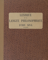 Lexique de la langue philosophique d'Ibn Sīnā (Avicenne)