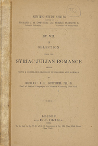 A selection from the Syriac Julian romance