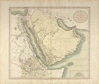 A new map of Arabia: including Egypt, Abyssinia, the Red Sea &c. &c., from the latest authorities