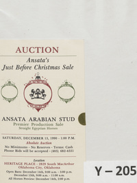 Ansata's Just Before Christmas Sale. 88