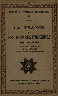 La France et les es indiges en Algie