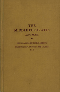 The middle Euphrates, a topographical itinerary