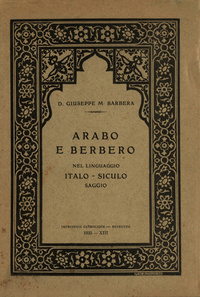 Arabo e berbero nel linguaggio italo-siculo: saggio