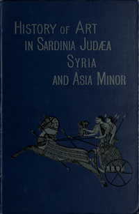 History of art in Sardinia, Judæa, Syria, and Asia Minor