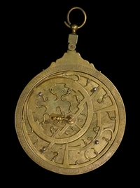 A fine maghribi brass astrolabe