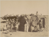 Habitation des Fellahs Haute-EgypteFellah's House in Upper Egypt