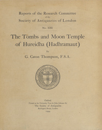 The tombs and Moon temple of Hureidha (Hadhramaut)