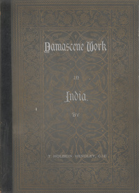 Damascening on steel or iron, as practised in India