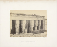 Portico of the Temple of Dendera