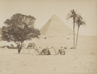 Pyramide de Cheffra CairePyramid of Khafre in Cairo