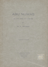 Abu Nuwas in Life and in Legend