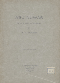 Abu Nuwas in Life and in Legend