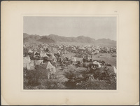 Zweite Anischt des Lagers der MèjmūnahpilgerSecond view of the camps of the pilgrims of Maymunah