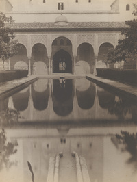The Court of the Myrtles in Alhambra